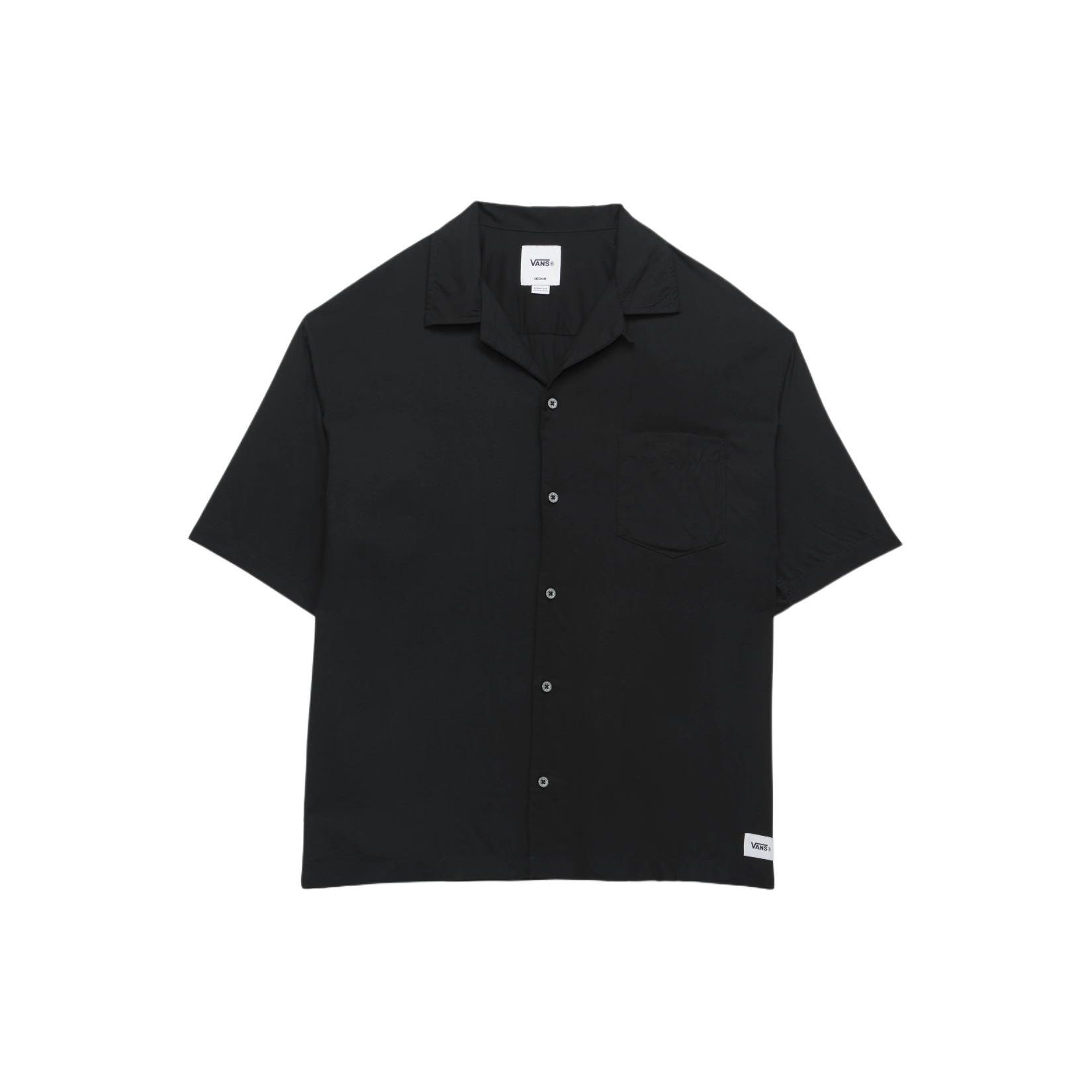 Vans OTW SS24 Solid Color Loose Fit Single-Breasted Comfortable Casual Short Sleeve Shirt Unisex shirts Black VN000GVXBLK L
Vans OTW SS24 Solid Color Loose Fit Single-Breasted Comfortable Casual Short Sleeve Shirt Unisex shirts Black VN000GVXBLK L