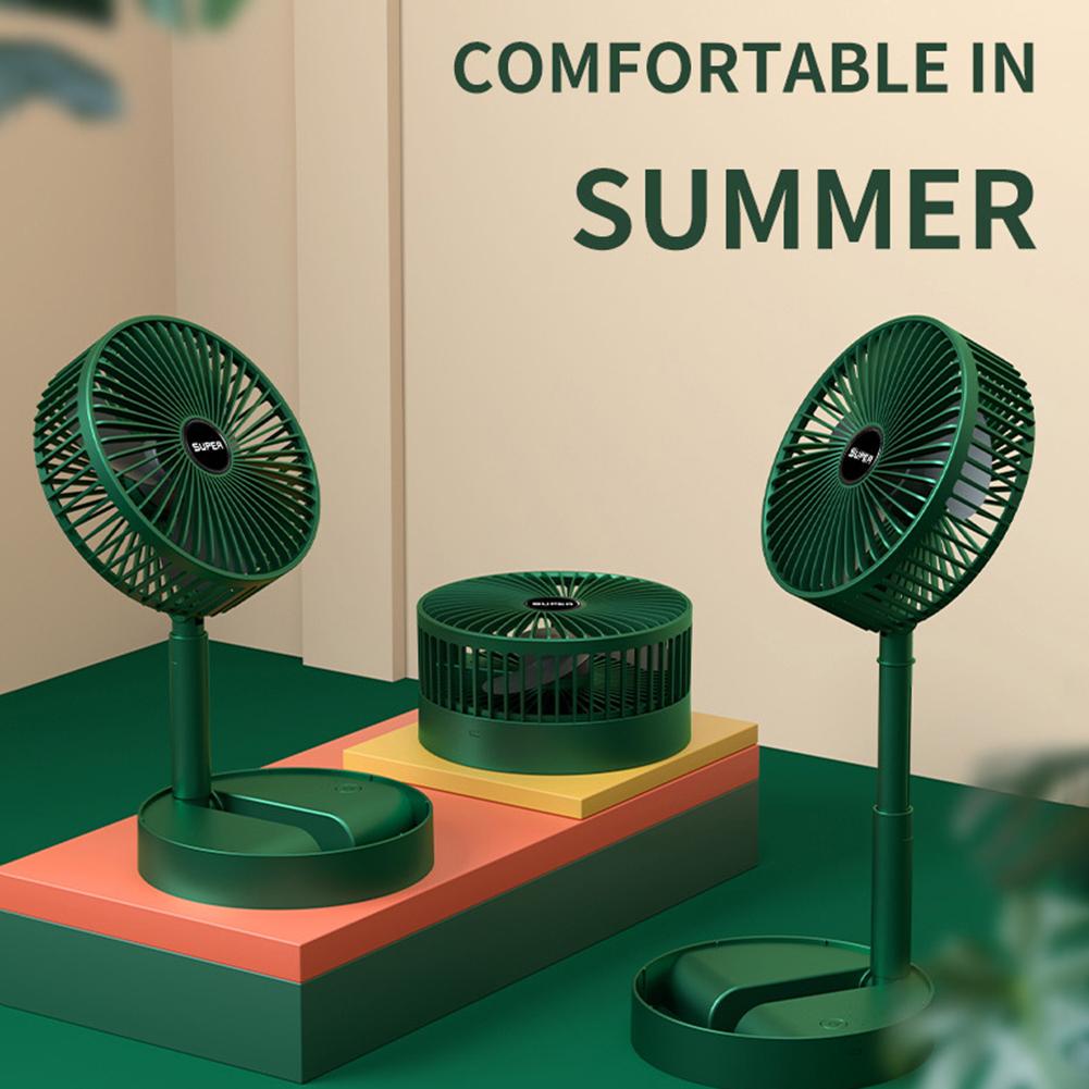 USB Rechargeable Folding Telescopic Floor Fan 3 Gears Summer Mute Cooler Desktop Fan Household Low Noise Portable Electric Fans белый
USB Rechargeable Folding Telescopic Floor Fan 3 Gears Summer Mute Cooler Desktop Fan Household Low Noise Portable Electric Fans белый