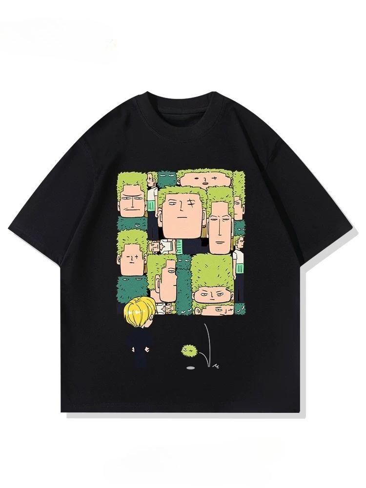 One Piece Zoro Loose Cotton Tshirt for Unisex Women Fashion Brand Print Short Sleeve S
One Piece Zoro Loose Cotton Tshirt for Unisex Women Fashion Brand Print Short Sleeve S