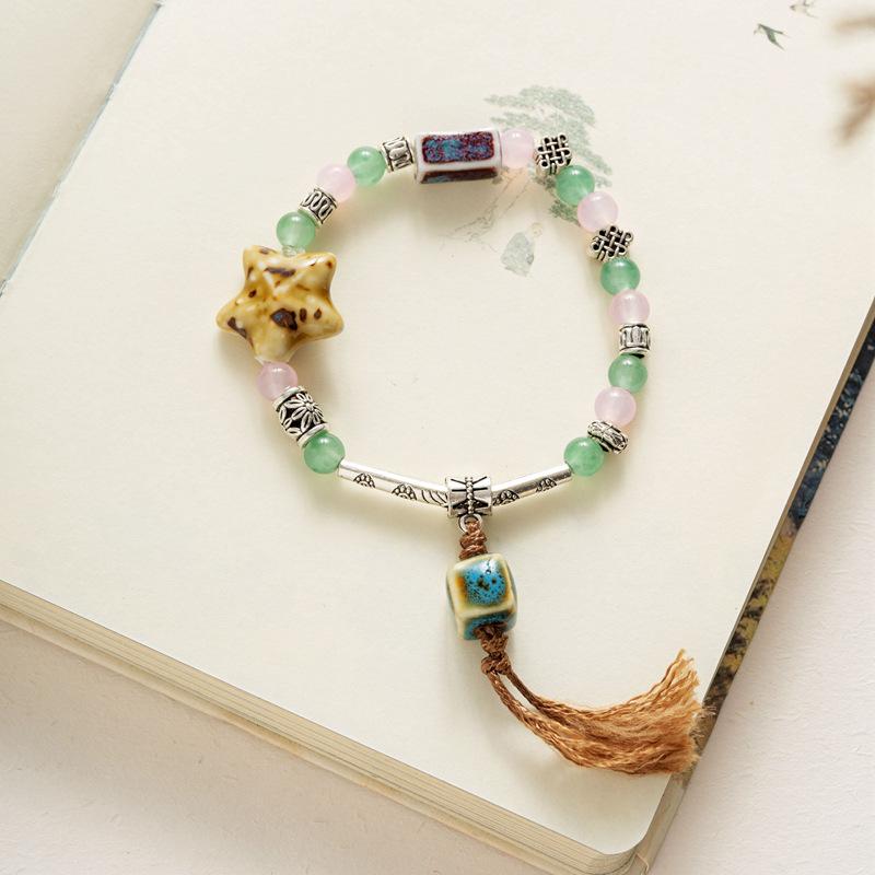 Керамические украшения Браслет с ракушками и гребешками Простой браслет с бабочками из леса Студентка
Керамические украшения Браслет с ракушками и гребешками Простой браслет с бабочками из леса Студентка