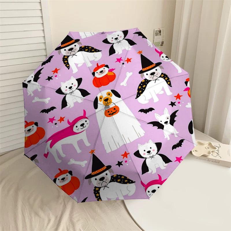 1PC Halloween Dogs Umbrella-8-Rib Reinforced, Automatic Open, Lightweight & Durable, Fashion Accessory for Outdoor-L0360
1PC Halloween Dogs Umbrella-8-Rib Reinforced, Automatic Open, Lightweight & Durable, Fashion Accessory for Outdoor-L0360