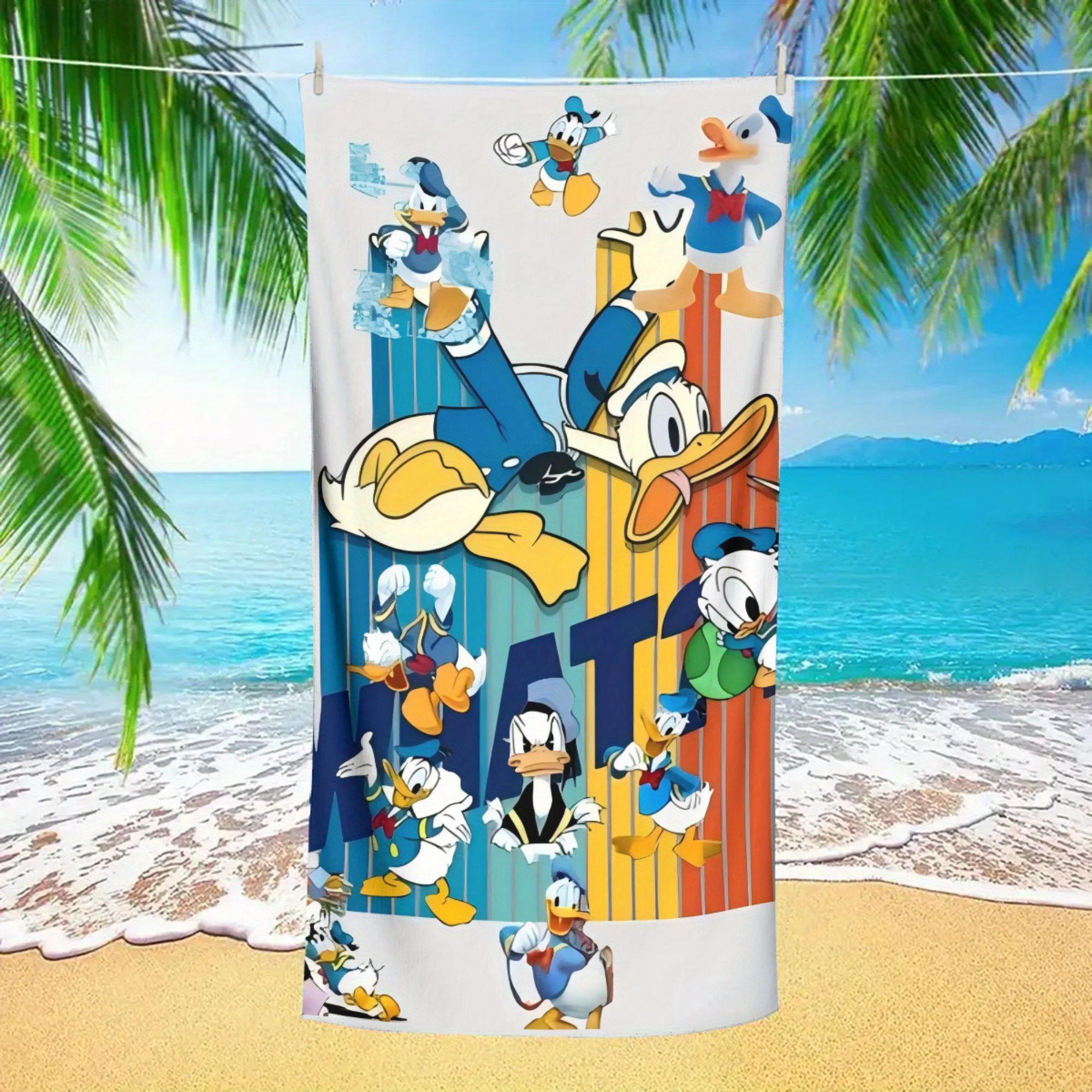 1PC Donald Duck Towel - Soft & Absorbent Polyester, Collage Print, Ideal Beach Essential for Swimwear, Beach Mat & Travel W30*H60(CM)
1PC Donald Duck Towel - Soft & Absorbent Polyester, Collage Print, Ideal Beach Essential for Swimwear, Beach Mat & Travel W30*H60(CM)
