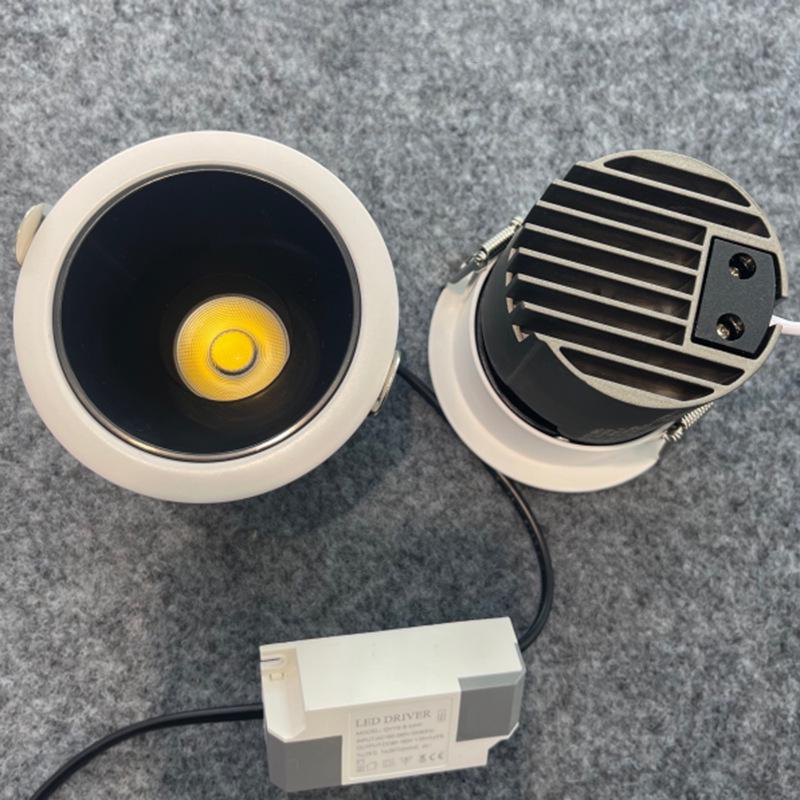 Anti-Glare LED Recessed Downlight for Living Room - Wall Washer Spotlight Ceiling Fixture 7W
Anti-Glare LED Recessed Downlight for Living Room - Wall Washer Spotlight Ceiling Fixture 7W