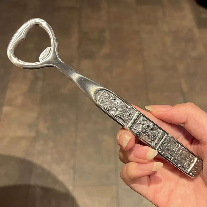Exquisite and Creative Stainless Steel Beer Bottle Opener, Bottle Screwdriver, Thickened Cap Opener
Exquisite and Creative Stainless Steel Beer Bottle Opener, Bottle Screwdriver, Thickened Cap Opener