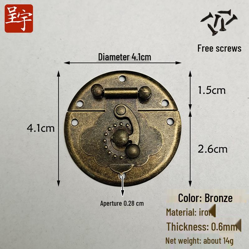 Antique Small Alloy Lockable Buckle for Tin or Wooden Gift Box Packaging
Antique Small Alloy Lockable Buckle for Tin or Wooden Gift Box Packaging