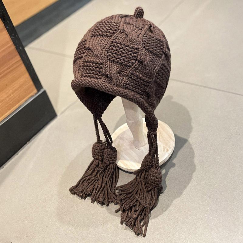 Стиль шляпы Универсальный Модный Изысканный Кисточка Женские Теплые Шапки Вязаные
Стиль шляпы Универсальный Модный Изысканный Кисточка Женские Теплые Шапки Вязаные