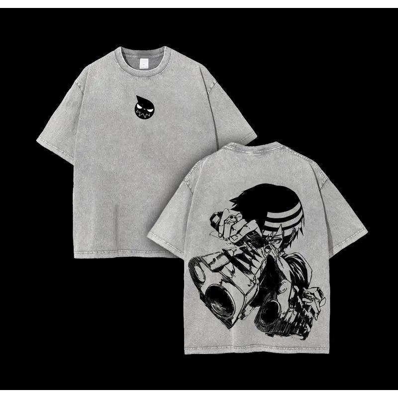 Anime Soul Eater Death The Kid Print T-shirt Men Women Tshirts Short Sleeve Cotton Clothing Retro Washed T Shirt Harajuku Tops XXL серый
Anime Soul Eater Death The Kid Print T-shirt Men Women Tshirts Short Sleeve Cotton Clothing Retro Washed T Shirt Harajuku Tops XXL серый
