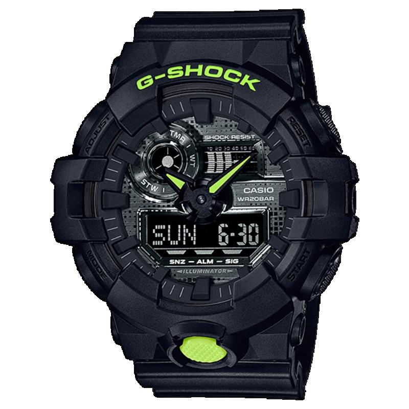 Casio Men s Resin 200M Water Resistant Analog Shock Resistant Quartz Watch GA-700DC-1A чёрный
Casio Men s Resin 200M Water Resistant Analog Shock Resistant Quartz Watch GA-700DC-1A чёрный
