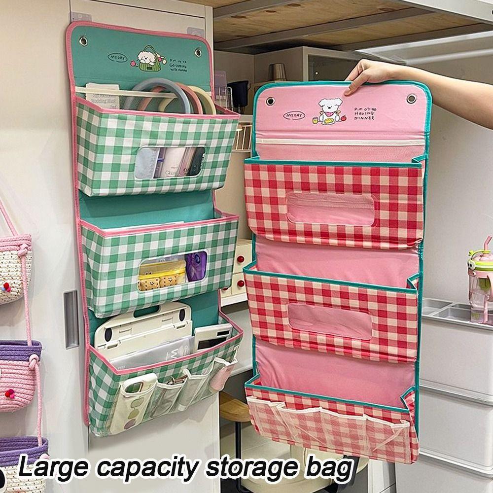 3 Layer Grid Hanging Baskets Wall Hanging Wall Organizer Cartoon Storage Bag for Dormitory Bedroom зелений
3 Layer Grid Hanging Baskets Wall Hanging Wall Organizer Cartoon Storage Bag for Dormitory Bedroom зелений