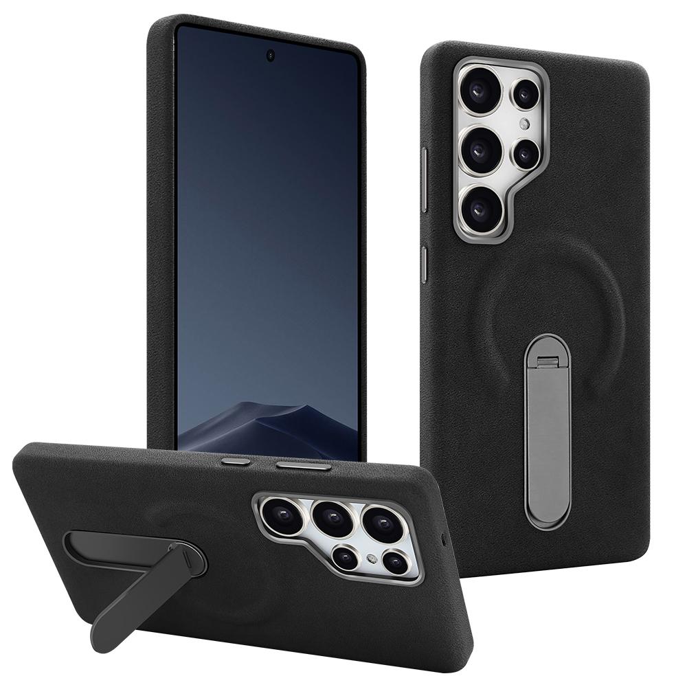 High Quality Suede Magnetic Phone Case For Galaxy S25 Ultra S24u, All-inclusive S24 ultra Cell Phone Cover With Rotatable Holder Galaxy S24 Ultra чорний
High Quality Suede Magnetic Phone Case For Galaxy S25 Ultra S24u, All-inclusive S24 ultra Cell Phone Cover With Rotatable Holder Galaxy S24 Ultra чорний