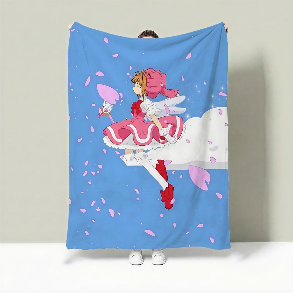 Anime C-Cardcaptor Sakura Throw Lightweight 240g Flannel Blanket Soft Skin-friendly for Summer Cooling 75cmx90cm
Anime C-Cardcaptor Sakura Throw Lightweight 240g Flannel Blanket Soft Skin-friendly for Summer Cooling 75cmx90cm