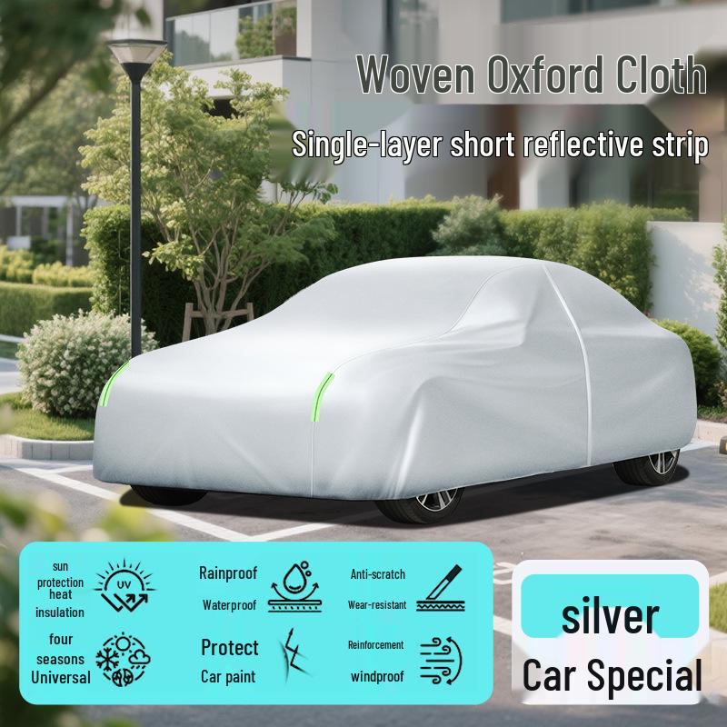 Oxford 210D Car Cover: Sun and Rain Protection, Heat Insulation, Thickened for Winter Use. 2S Hatchback Small
Oxford 210D Car Cover: Sun and Rain Protection, Heat Insulation, Thickened for Winter Use. 2S Hatchback Small