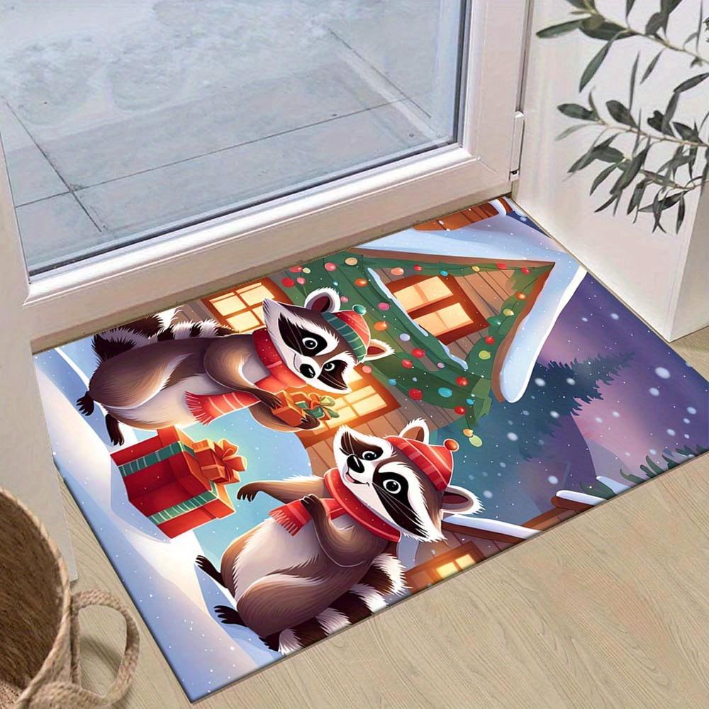 1pc Happy Raccoon Area Rug, Slip-Resistant, Easy-Clean, Stain-Resistant, Perfect for Cozy Living Rooms, Bedrooms, Kitchens, Offices, and Hol 60cm by 90cm
1pc Happy Raccoon Area Rug, Slip-Resistant, Easy-Clean, Stain-Resistant, Perfect for Cozy Living Rooms, Bedrooms, Kitchens, Offices, and Hol 60cm by 90cm
