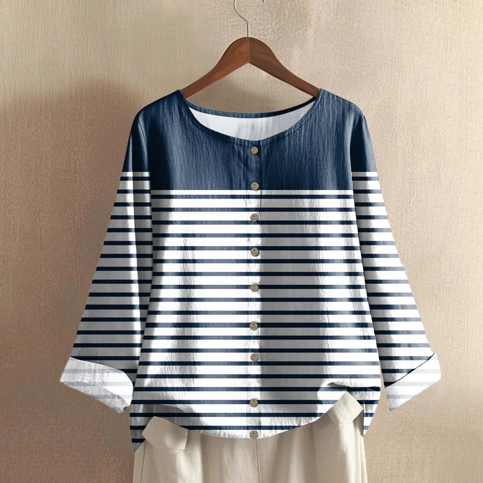 Женский повседневный топ с длинным рукавом и круглым вырезом, из хлопка и льна, с принтом в стиле ретро с градиентом XXL
Женский повседневный топ с длинным рукавом и круглым вырезом, из хлопка и льна, с принтом в стиле ретро с градиентом XXL