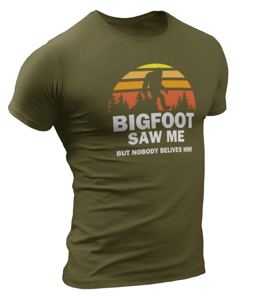 Bigfoot Saw Me retro Camping Sasquatch Hiking TShirt 100 Cotton ONeck Summer Short Sleeve Casual Mens Tshirt Size S3XL 4XL
Bigfoot Saw Me retro Camping Sasquatch Hiking TShirt 100 Cotton ONeck Summer Short Sleeve Casual Mens Tshirt Size S3XL 4XL