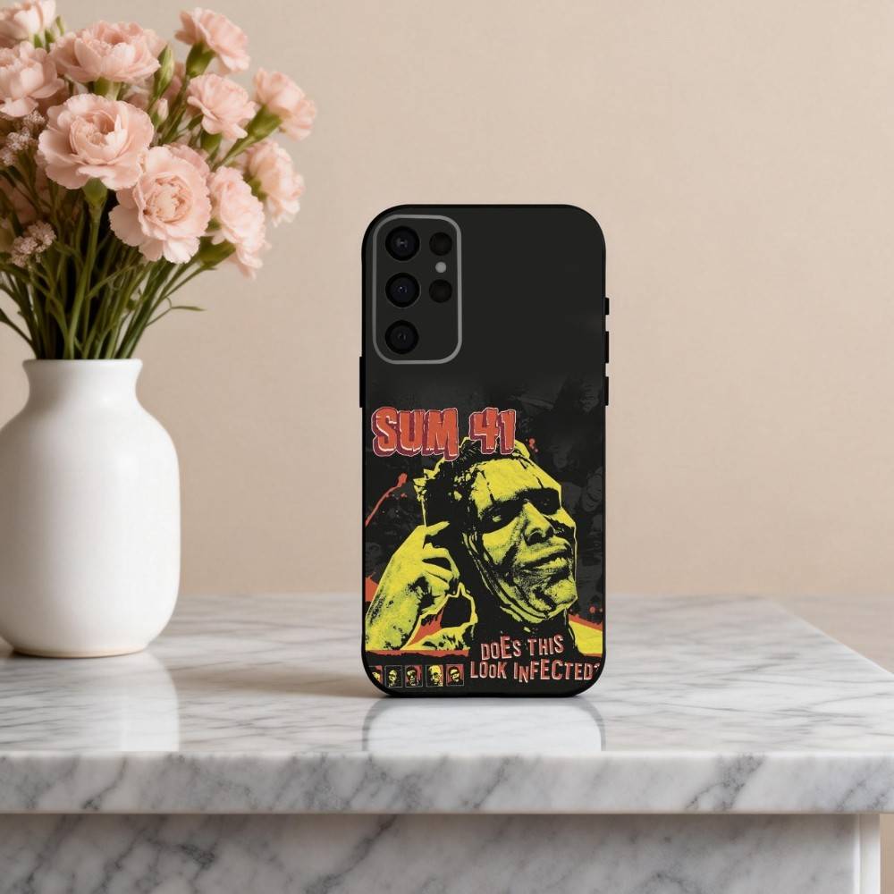Hard-rock S-Sum 41 Band Phone Case For Samsung S25,24,23,22,30,21,10,9,Ultra,Plus,Lite,FE,4,5 G Soft Black Case Samsung S26
Hard-rock S-Sum 41 Band Phone Case For Samsung S25,24,23,22,30,21,10,9,Ultra,Plus,Lite,FE,4,5 G Soft Black Case Samsung S26