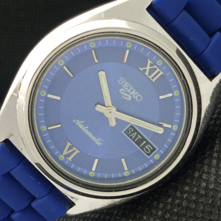 USED VINTAGE SEIKO 5 AUTOMATIC 7009A JAPAN MENS D/D BLUE WATCH 608g-a316350-2 SKU608g-a316350
USED VINTAGE SEIKO 5 AUTOMATIC 7009A JAPAN MENS D/D BLUE WATCH 608g-a316350-2 SKU608g-a316350