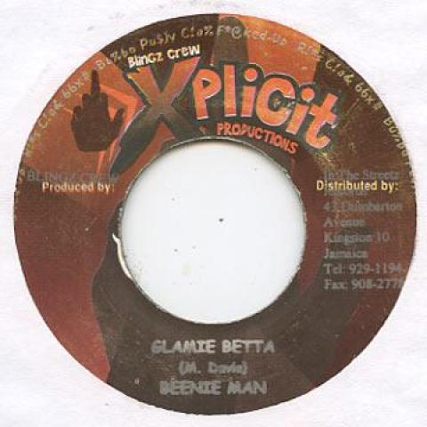 7inch Record BEENIE MAN - Glamie Betta Xplicit 2002 Jamaica Reggae, Ska & Dub
7inch Record BEENIE MAN - Glamie Betta Xplicit 2002 Jamaica Reggae, Ska & Dub