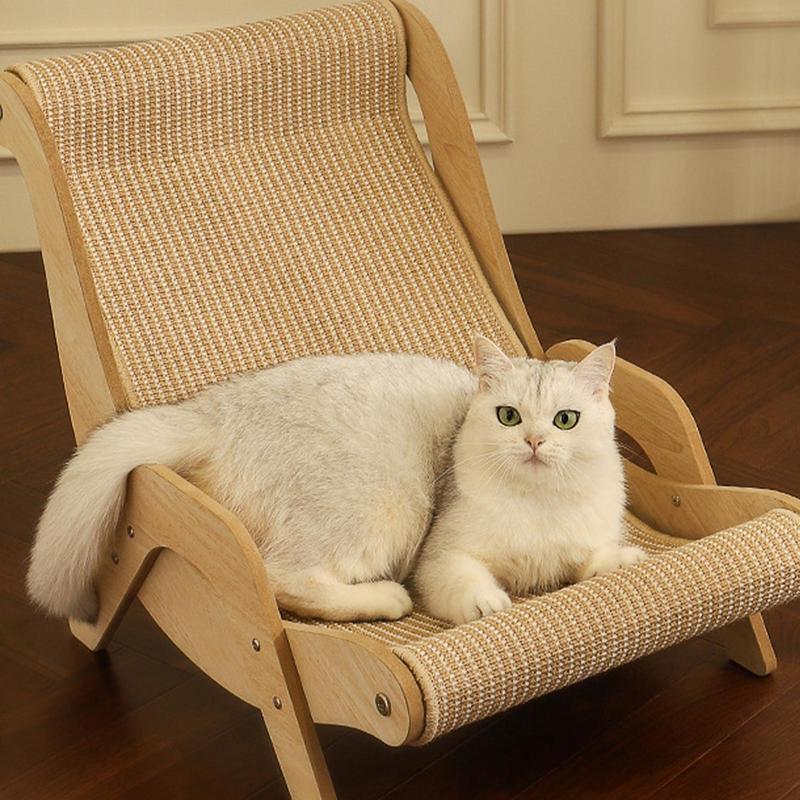 Cat Chair Elegant Sturdy Cat Rocking Chair Sisal Cat Lounge Chair Pet-Friendly Multi-Functional Cat Scratcher Cat Scratch Chair
Cat Chair Elegant Sturdy Cat Rocking Chair Sisal Cat Lounge Chair Pet-Friendly Multi-Functional Cat Scratcher Cat Scratch Chair