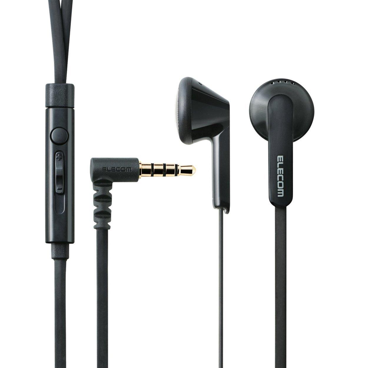 ELECOM stereo earphones with compatible with black microphone, 3.54 poles, 1.2m (Y type), iPhone/smartphone, EHP-IS3510MBK
ELECOM stereo earphones with compatible with black microphone, 3.54 poles, 1.2m (Y type), iPhone/smartphone, EHP-IS3510MBK