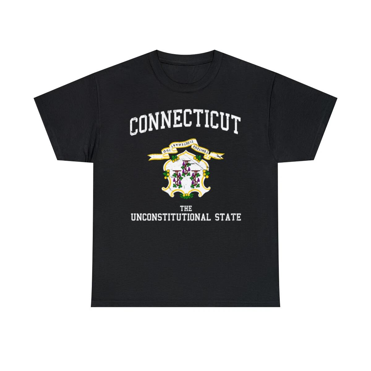 Connecticut The Unconstitutional State Graphic T-Shirt, Sizes S-5XL 4XL
Connecticut The Unconstitutional State Graphic T-Shirt, Sizes S-5XL 4XL