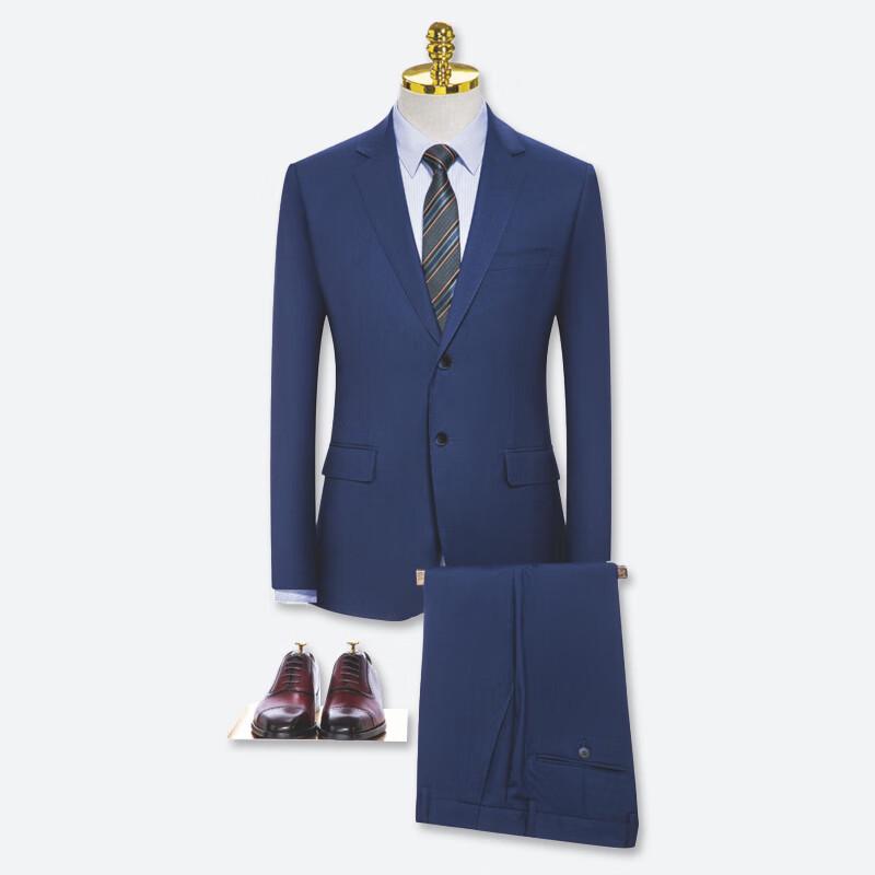 Tieluoman Sapphire Blue 80% Wool Blend Business Suit Set 50C
Tieluoman Sapphire Blue 80% Wool Blend Business Suit Set 50C