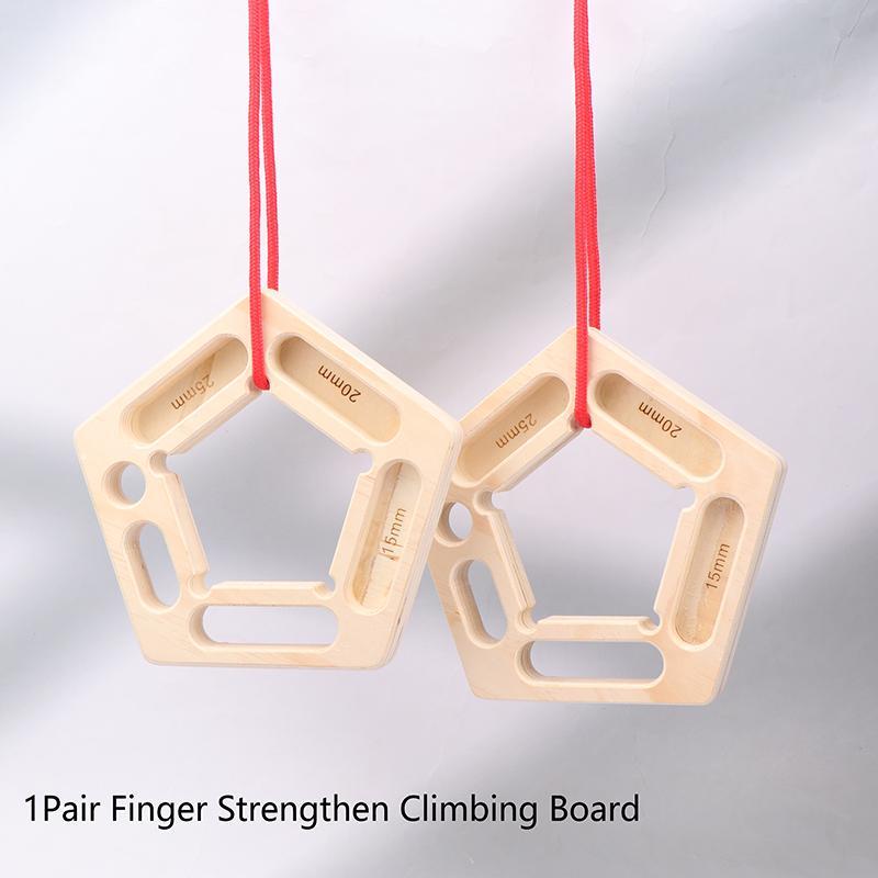1Pair Finger Strengthen Climbing Board Pull-Ups Weight Hang Trainer Portable Tool Grip Forearm Strengthener Exercise
1Pair Finger Strengthen Climbing Board Pull-Ups Weight Hang Trainer Portable Tool Grip Forearm Strengthener Exercise