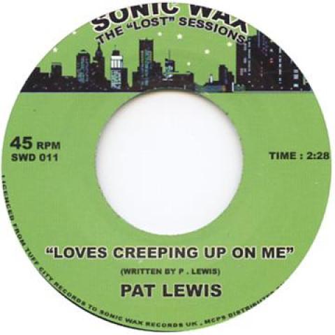 7inch Record PAT LEWIS - Loves Creeping Up On Me (One Side O SWD011 Sonic Wax Recor UK Soul/Funk
7inch Record PAT LEWIS - Loves Creeping Up On Me (One Side O SWD011 Sonic Wax Recor UK Soul/Funk
