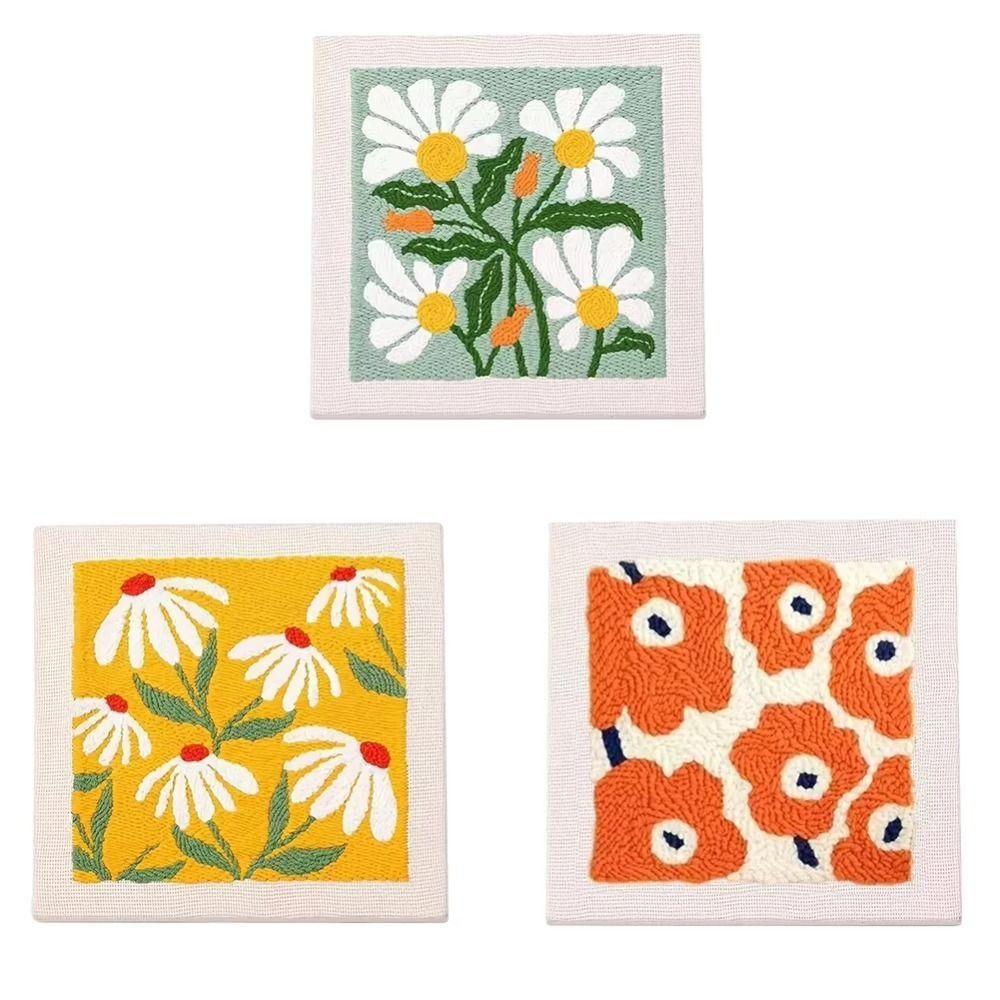 Floral Pattern Embroidery Material Kits DIY Craft Floral Wool Felting Set Photo Frame Style 1
Floral Pattern Embroidery Material Kits DIY Craft Floral Wool Felting Set Photo Frame Style 1
