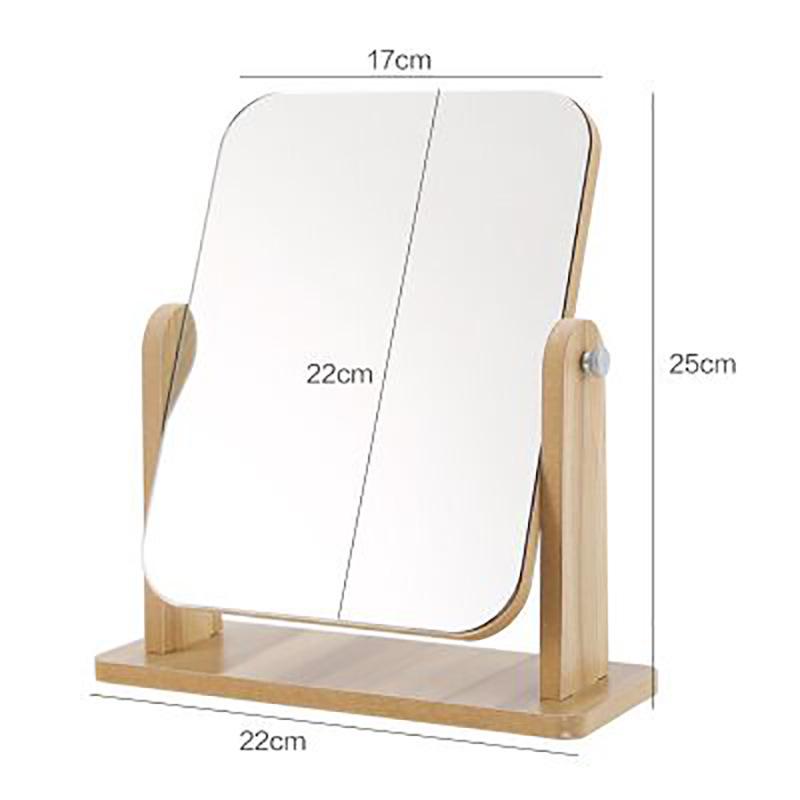 Складное деревянное настольное зеркало для макияжа, одностороннее зеркало для туалетного столика для женщин, портативное для общежитий, доступно в больших и малых размерах.
Складное деревянное настольное зеркало для макияжа, одностороннее зеркало для туалетного столика для женщин, портативное для общежитий, доступно в больших и малых размерах.