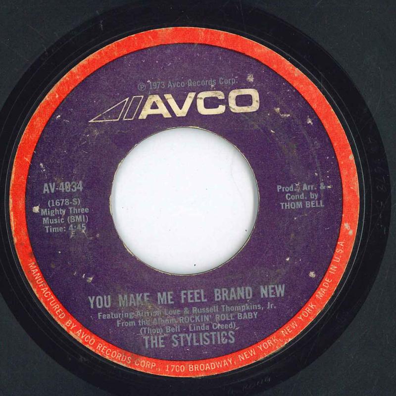 7-дюймовая пластинка STYLISTICS - You Make Me Feel Brand New AV4634 Avco 1973 US Соул/Фанк Б/У
7-дюймовая пластинка STYLISTICS - You Make Me Feel Brand New AV4634 Avco 1973 US Соул/Фанк Б/У