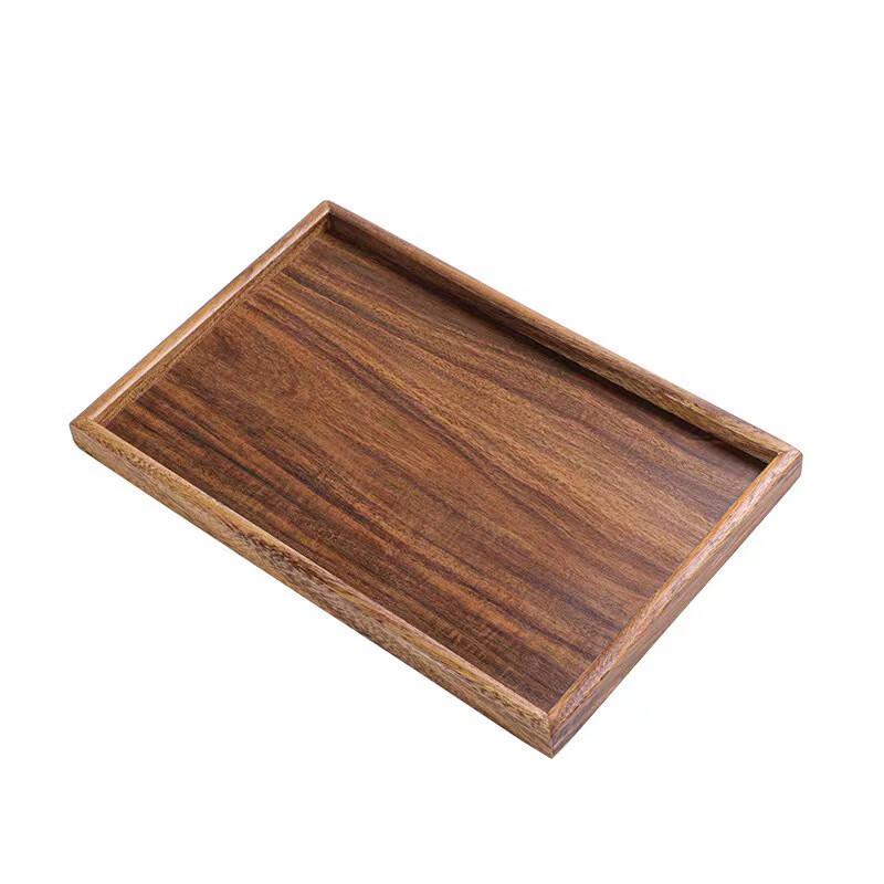 HA Walnut Rectangular Solid Wood Serving Tray
HA Walnut Rectangular Solid Wood Serving Tray