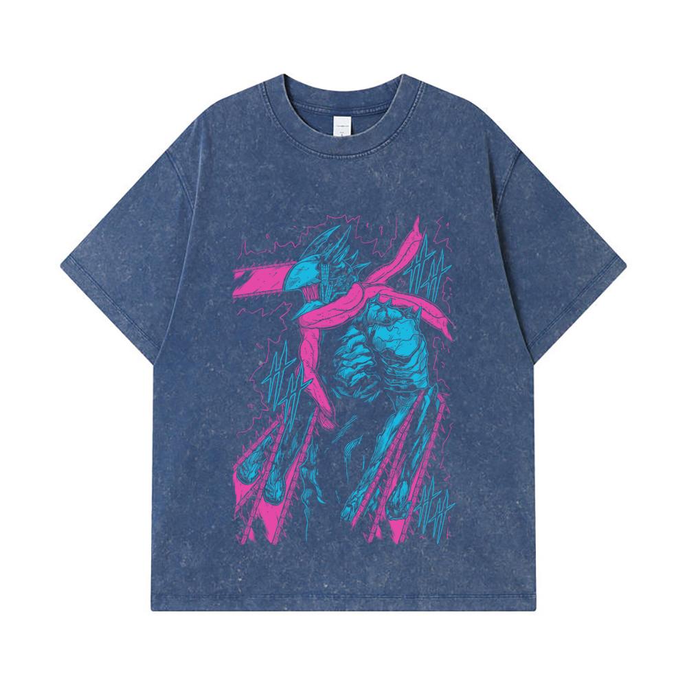 275 GSM Washed T-shirts 100% Cotton Chainsaw Man V10 Denji Print Unisex Heavy Cotton T Shirt 2XL
275 GSM Washed T-shirts 100% Cotton Chainsaw Man V10 Denji Print Unisex Heavy Cotton T Shirt 2XL