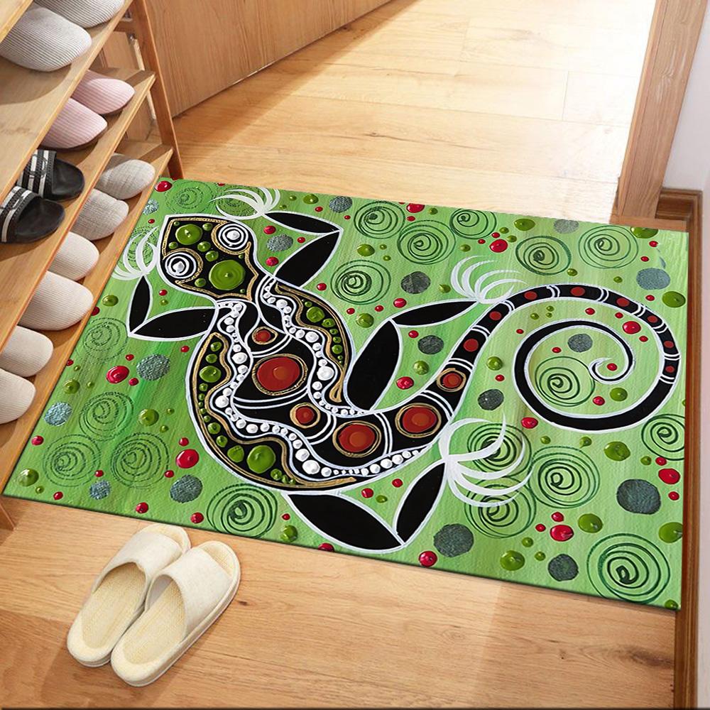 Aboriginal Artwork Floor Mats for Living Room, Bedroom and Room Decoration Are Suitable for Gifts. 40cmx60cm
Aboriginal Artwork Floor Mats for Living Room, Bedroom and Room Decoration Are Suitable for Gifts. 40cmx60cm