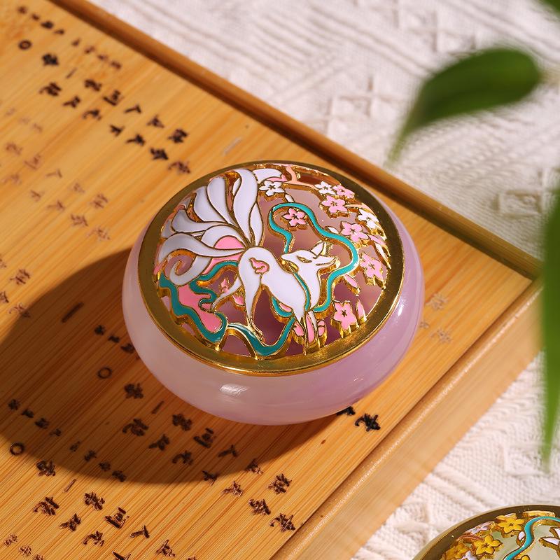 Creative Glazed Jade Nine-Tailed Fox Incense Burner for Home and Aromatherapy Ceremony Ornaments
Creative Glazed Jade Nine-Tailed Fox Incense Burner for Home and Aromatherapy Ceremony Ornaments