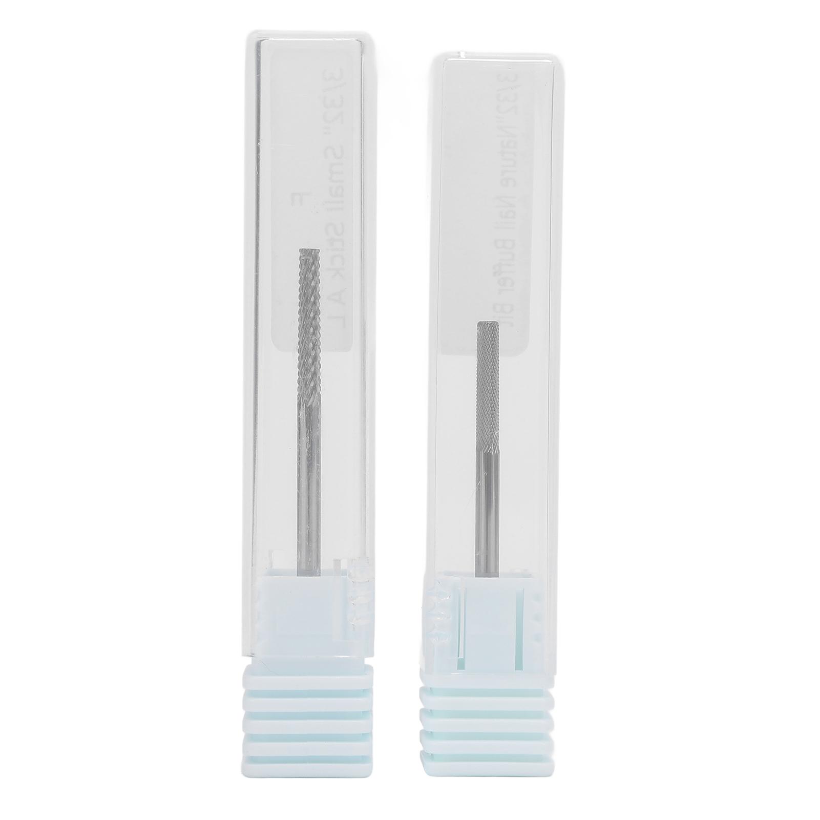 2pcs Nail Drill Bits Tungsten Steel Nail Grinding Heads Nail Drill Heads for Nail Technicians Nail
2pcs Nail Drill Bits Tungsten Steel Nail Grinding Heads Nail Drill Heads for Nail Technicians Nail