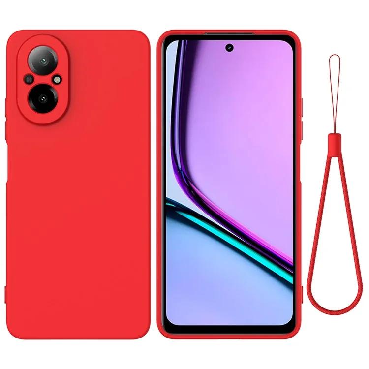 Для Realme C67 4G чехол с жидкой силиконовой подкладкой из волокна, защитный чехол для телефона с ремешком
Для Realme C67 4G чехол с жидкой силиконовой подкладкой из волокна, защитный чехол для телефона с ремешком