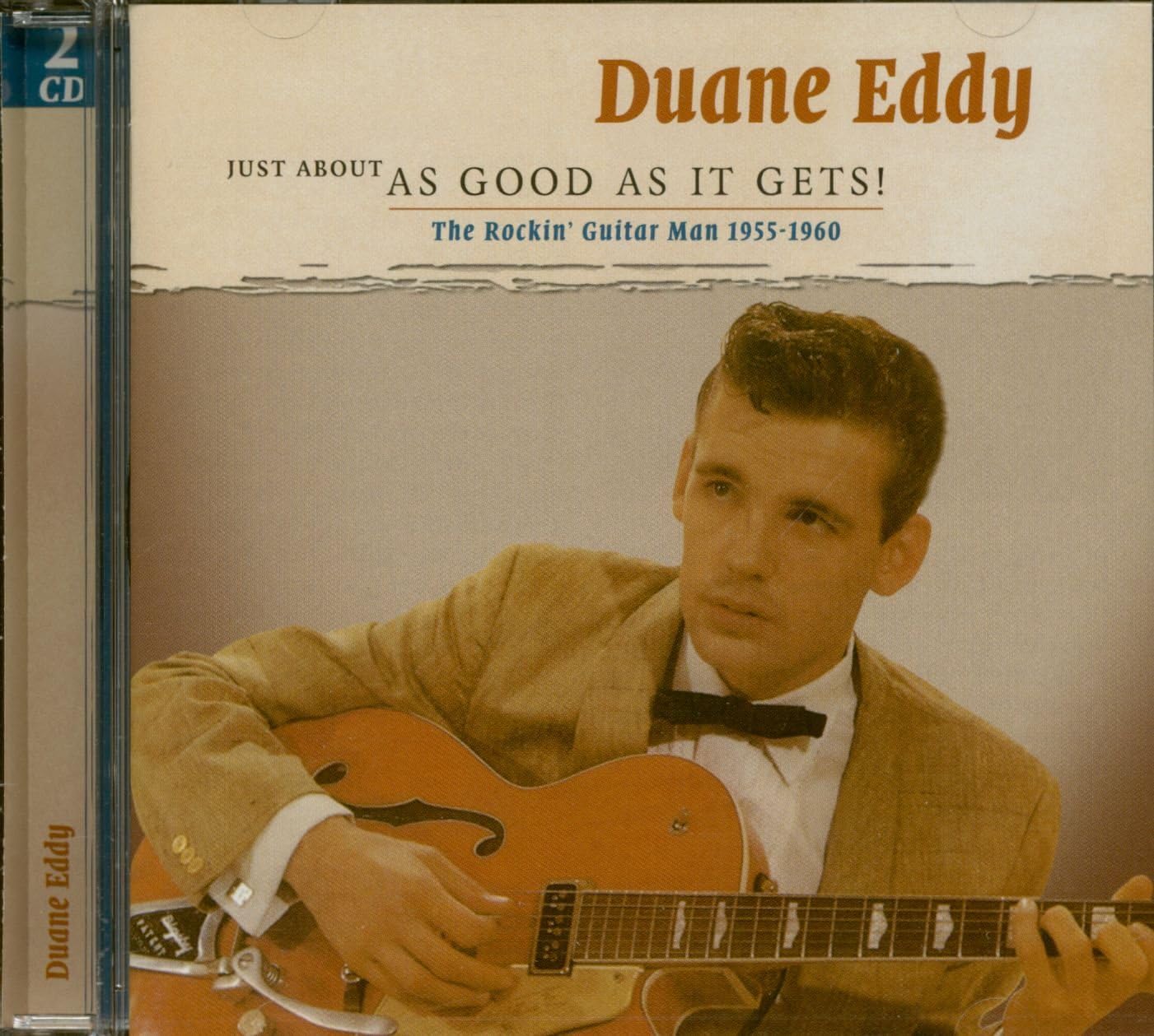 CD DUANE EDDY The Rockin Guitar Man 19551960 SCCD2430 Netherland Rock Used
CD DUANE EDDY The Rockin Guitar Man 19551960 SCCD2430 Netherland Rock Used