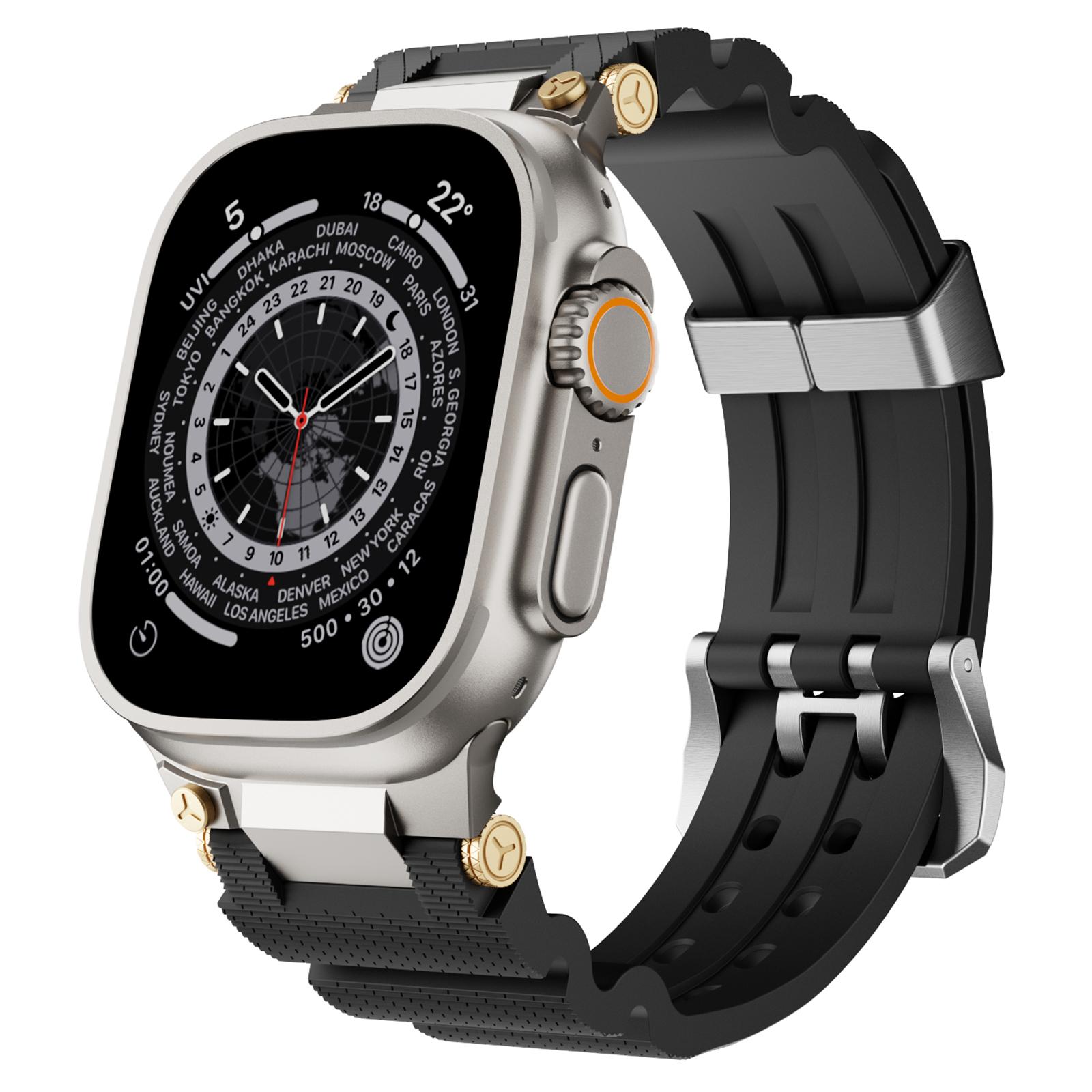 Strap for Apple Watch Series 10 46mm/Ultra 2 Ultra 49mm/9 8 7 45mm/SE (2023) SE (2022) SE 6 5 4 44mm/3 2 1 42mm with Silver Buckle and Connector Orange
Strap for Apple Watch Series 10 46mm/Ultra 2 Ultra 49mm/9 8 7 45mm/SE (2023) SE (2022) SE 6 5 4 44mm/3 2 1 42mm with Silver Buckle and Connector Orange