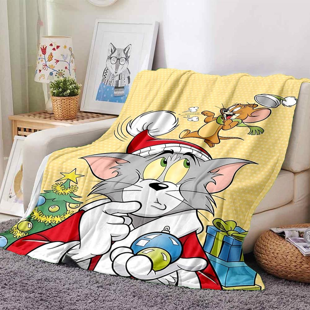 1pc Tom and Jerry Flannel Blanket Soft Warm Throw for Home, Office, Travel, All-Season Cozy Bedding Gift L1388 80cmx120cm(31inx47in)
1pc Tom and Jerry Flannel Blanket Soft Warm Throw for Home, Office, Travel, All-Season Cozy Bedding Gift L1388 80cmx120cm(31inx47in)