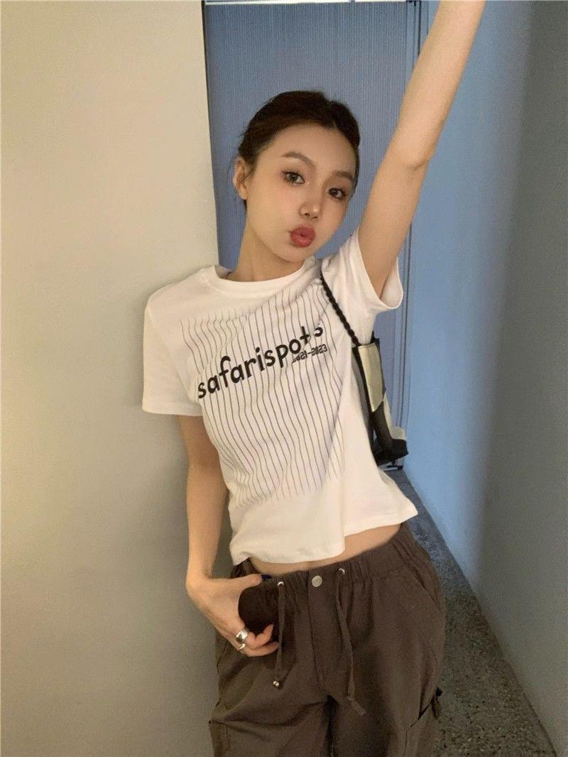 Женский летний пуловер с коротким рукавом, облегающего кроя, с цветными блоками и принтом букв 2XL белый
Женский летний пуловер с коротким рукавом, облегающего кроя, с цветными блоками и принтом букв 2XL белый