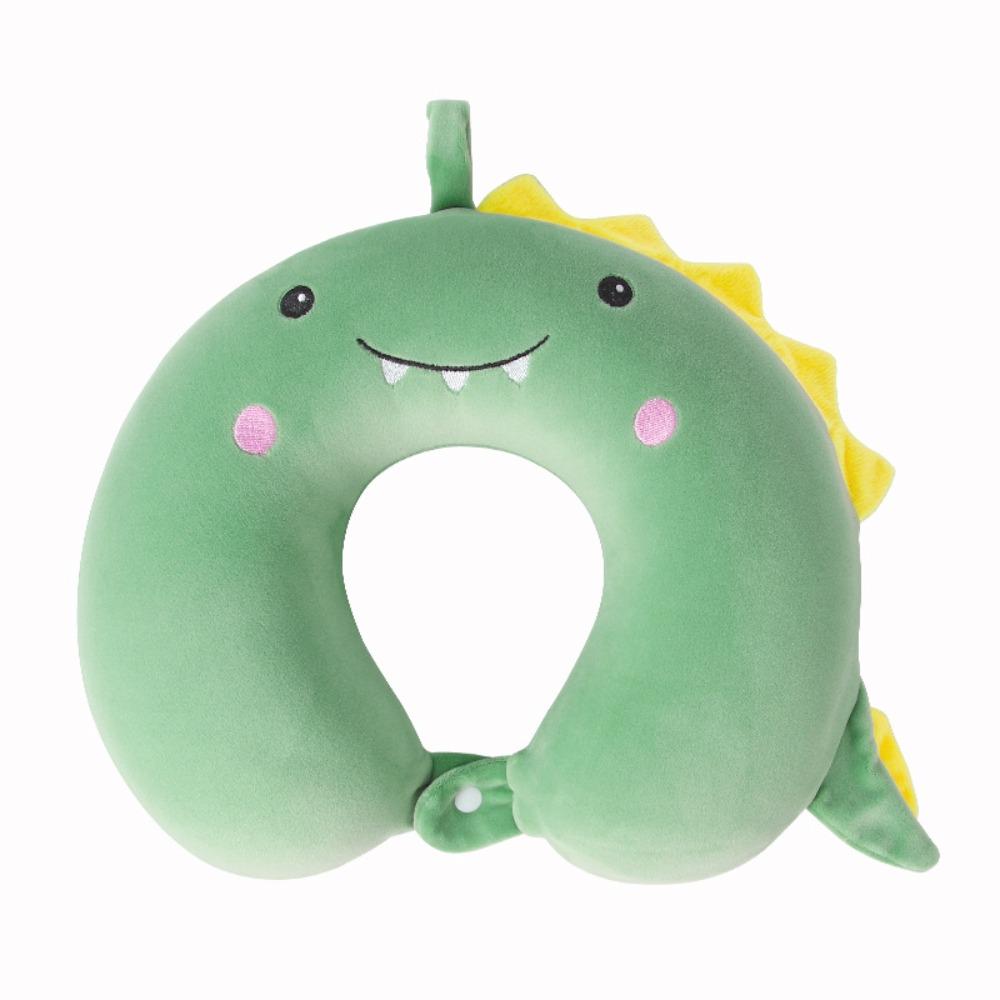 Мультяшная U-образная подушка для сна однотонная подушка из пены с памятью портативная подушка для кормления 9