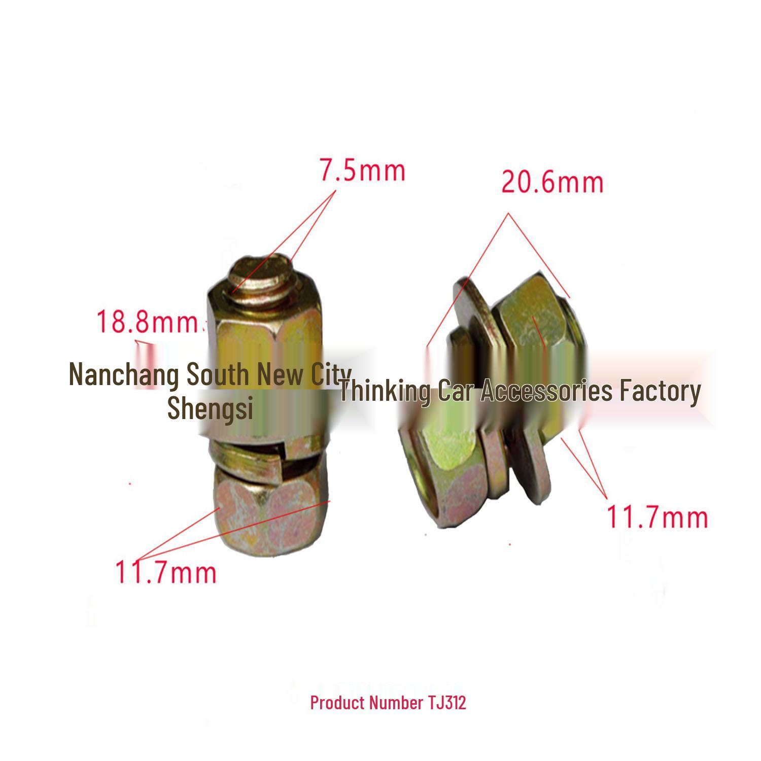 Zinc-Plated Hex Head Screw and Clip for Car Trim Panel Installation 10000 pcs
Zinc-Plated Hex Head Screw and Clip for Car Trim Panel Installation 10000 pcs