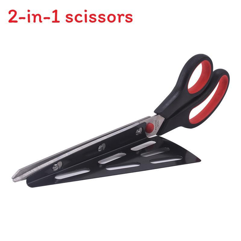 Kitchen Stainless Steel Pizza Cutter 2in1 Detachable Kitchen Scissors For Home Cooking And Baking червоний
Kitchen Stainless Steel Pizza Cutter 2in1 Detachable Kitchen Scissors For Home Cooking And Baking червоний