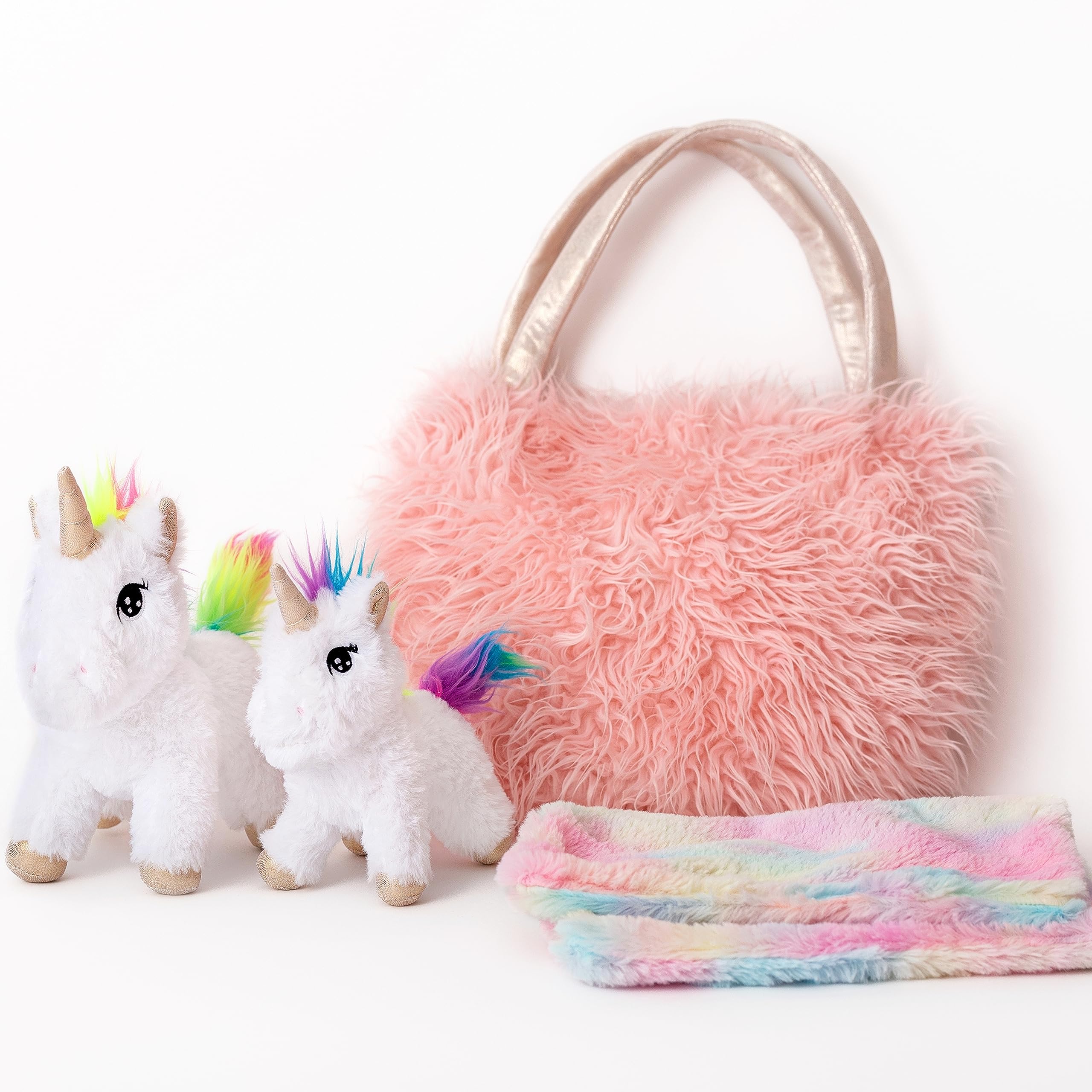 Perfectto Design Unicorn Toys for Girls Ages 4 Piece Set Mommy and Baby Stuffed Doll Blanket Unicorn Gifts for Year Olds Birthdays and Christmas 3-10;
Perfectto Design Unicorn Toys for Girls Ages 4 Piece Set Mommy and Baby Stuffed Doll Blanket Unicorn Gifts for Year Olds Birthdays and Christmas 3-10;