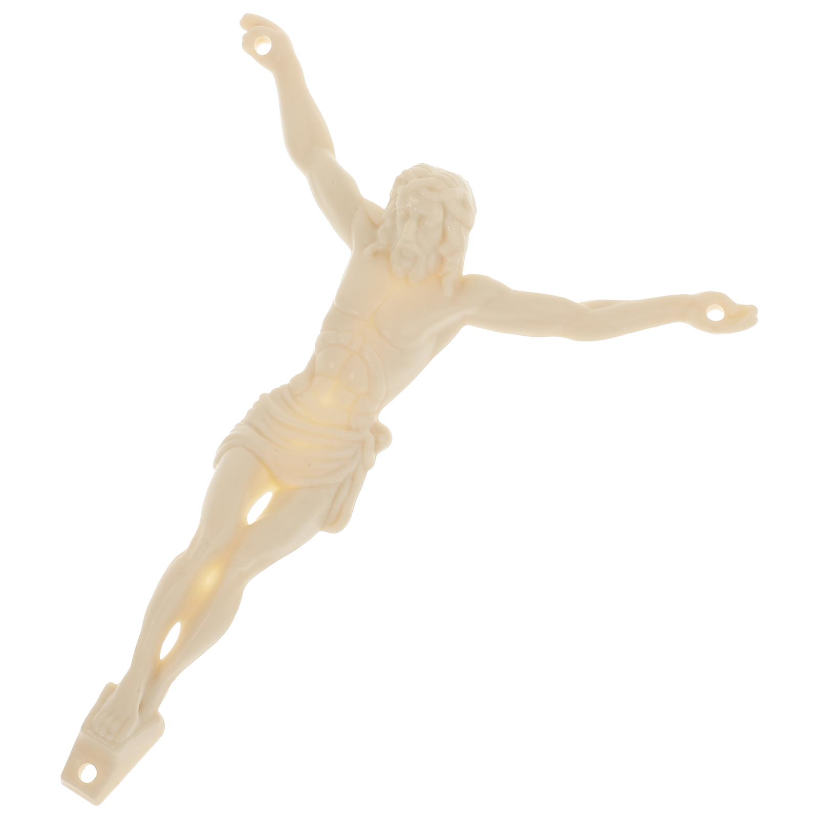Cross Decor Jesus Figurine for Wall Shaped Statue DIY Accessories Craft Ornament Plastic Model 10x7.5cm бежевый
Cross Decor Jesus Figurine for Wall Shaped Statue DIY Accessories Craft Ornament Plastic Model 10x7.5cm бежевый