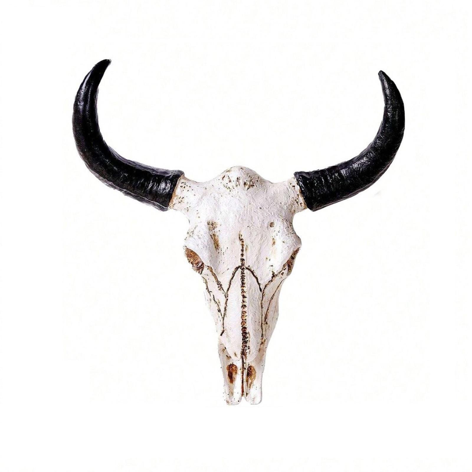 Animal Long Horn Cow Wall Hanging Creative Halloween Gifts Art Crafts Ornaments One Size білий
Animal Long Horn Cow Wall Hanging Creative Halloween Gifts Art Crafts Ornaments One Size білий
