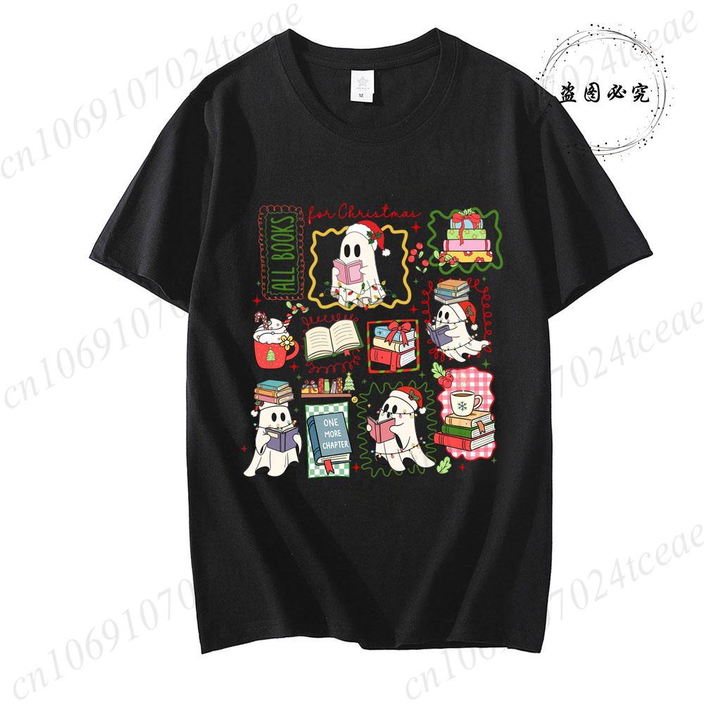 WomenS Casual Graphic TShirt All Booked for Christmas Print Short Sleeve Round Neck Top for Christmas Books Lover TShirts S
WomenS Casual Graphic TShirt All Booked for Christmas Print Short Sleeve Round Neck Top for Christmas Books Lover TShirts S