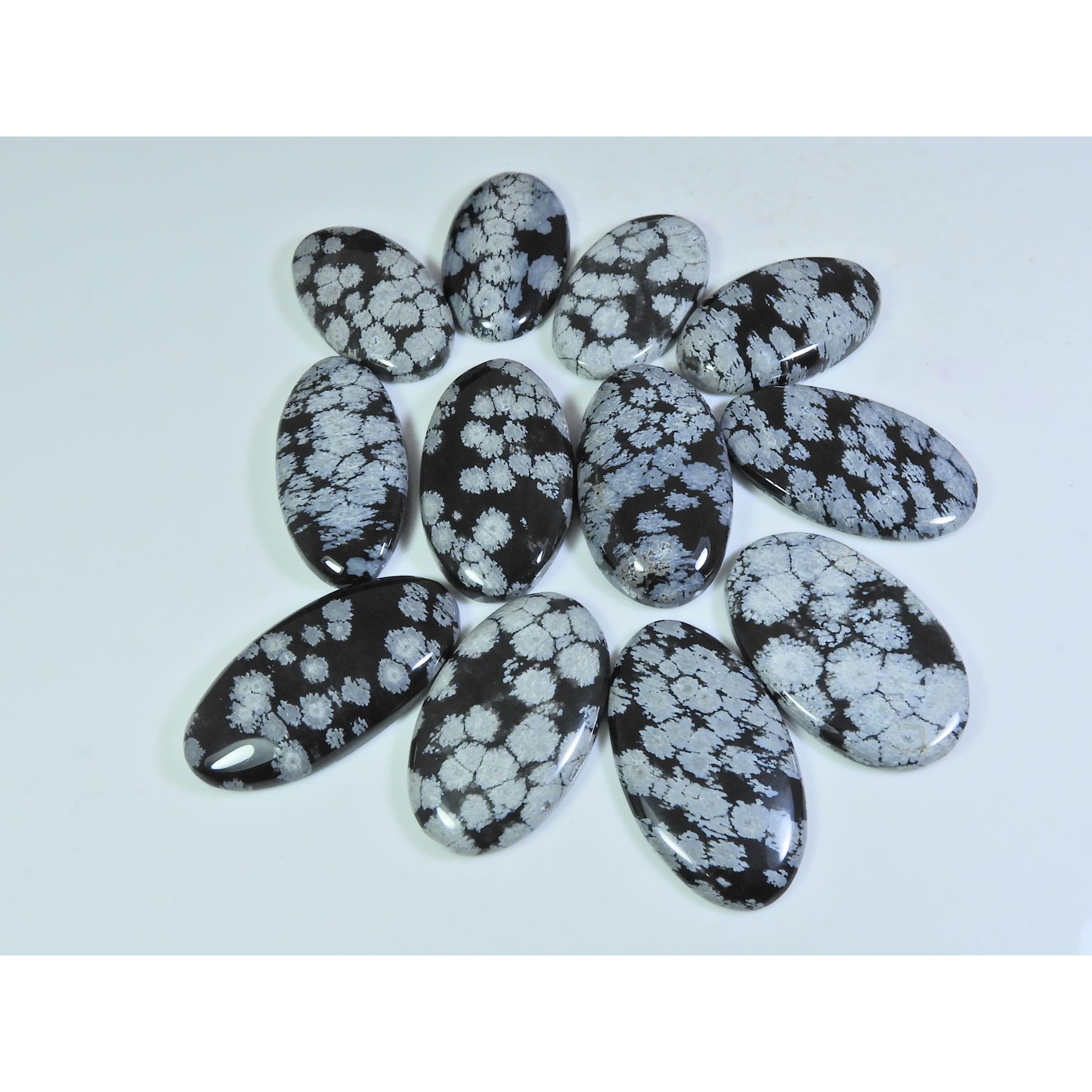 12 шт. Натуральный обсидиан снежный овал кабошон россыпь драгоценных камней лот 338 карат. A-746
12 шт. Натуральный обсидиан снежный овал кабошон россыпь драгоценных камней лот 338 карат. A-746