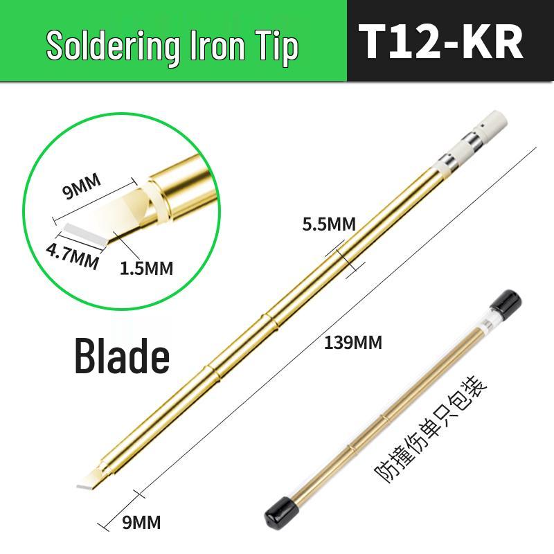 T12 Lead-Free Integrated Soldering Iron Tip
T12 Lead-Free Integrated Soldering Iron Tip